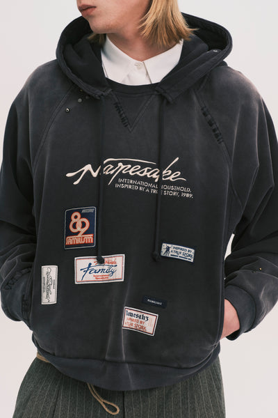 CRUISER CREW HOODIE NAVY BLUE