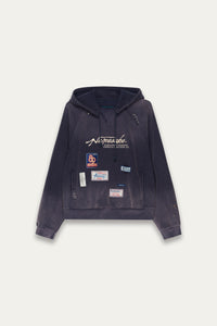 CRUISER CREW HOODIE NAVY BLUE
