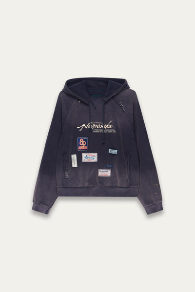 CRUISER CREW HOODIE NAVY BLUE