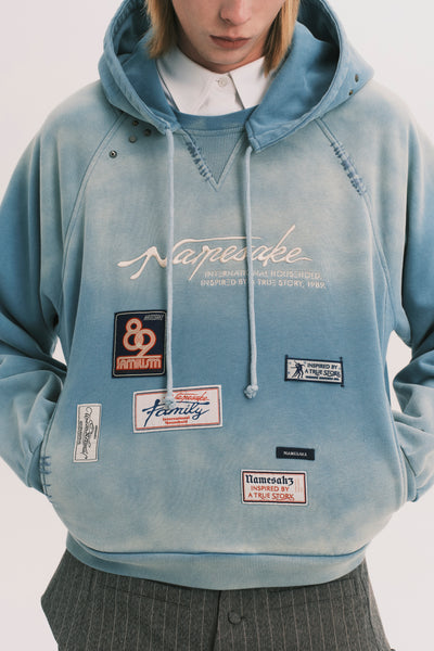 CRUISER CREW HOODIE SALT GREEN