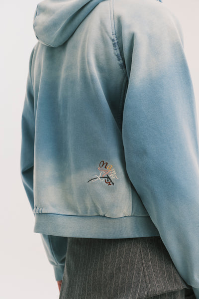 CRUISER CREW HOODIE SALT GREEN