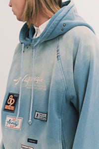 CRUISER CREW HOODIE SALT GREEN