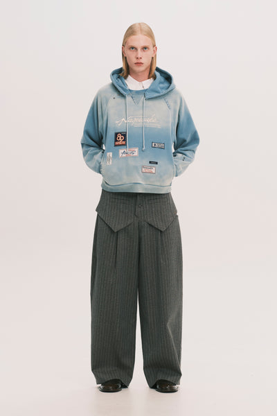 CRUISER CREW HOODIE SALT GREEN