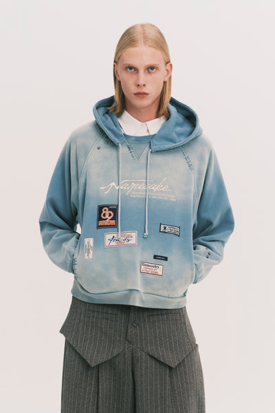 CRUISER CREW HOODIE SALT GREEN