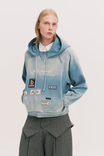 CRUISER CREW HOODIE SALT GREEN