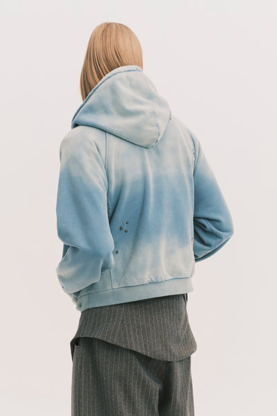 CRUISER CREW HOODIE SALT GREEN