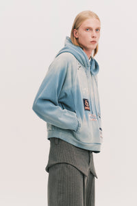 CRUISER CREW HOODIE SALT GREEN