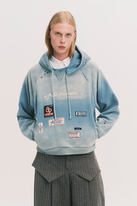 CRUISER CREW HOODIE SALT GREEN