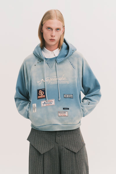 CRUISER CREW HOODIE SALT GREEN