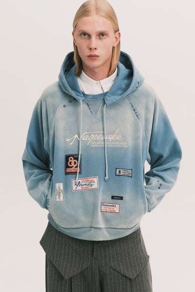 CRUISER CREW HOODIE SALT GREEN