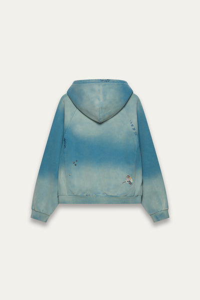 CRUISER CREW HOODIE SALT GREEN