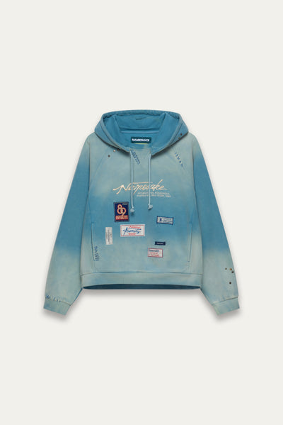 CRUISER CREW HOODIE SALT GREEN