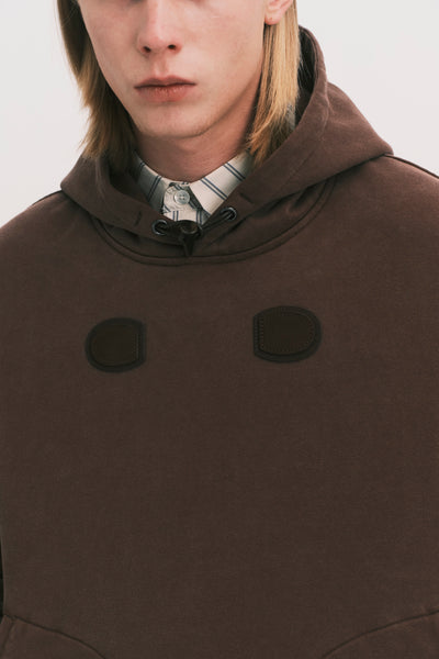 VICO TOGGLE HOODIE WASHED BROWN (NAMESAKE EXCLUSIVE)