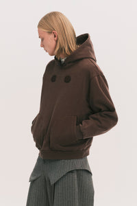 VICO TOGGLE HOODIE WASHED BROWN (NAMESAKE EXCLUSIVE)