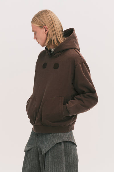 VICO TOGGLE HOODIE WASHED BROWN (NAMESAKE EXCLUSIVE)