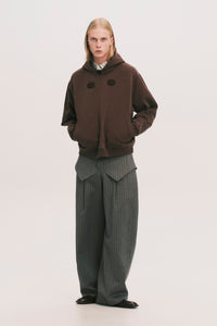 VICO TOGGLE HOODIE WASHED BROWN (NAMESAKE EXCLUSIVE)