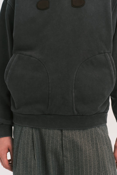 VICO TOGGLE HOODIE WASHED GREY (NAMESAKE EXCLUSIVE)