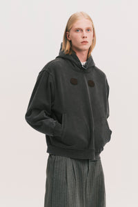 VICO TOGGLE HOODIE WASHED GREY (NAMESAKE EXCLUSIVE)