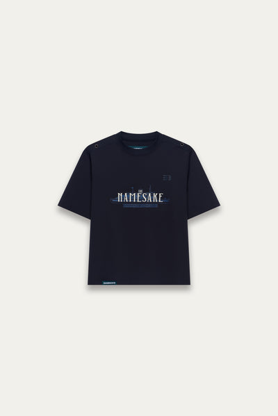 MARYS OCEAN TEE DEPTH BLUE