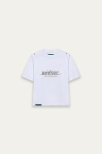 MARYS OCEAN TEE FREE WHITE
