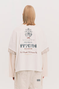CHUCK TRIPLE LAYER TEE CANNOLI CREAM (NAMESAKE EXCLUSIVE)