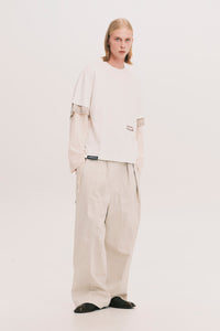 CHUCK TRIPLE LAYER TEE CANNOLI CREAM (NAMESAKE EXCLUSIVE)