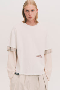 CHUCK TRIPLE LAYER TEE CANNOLI CREAM (NAMESAKE EXCLUSIVE)