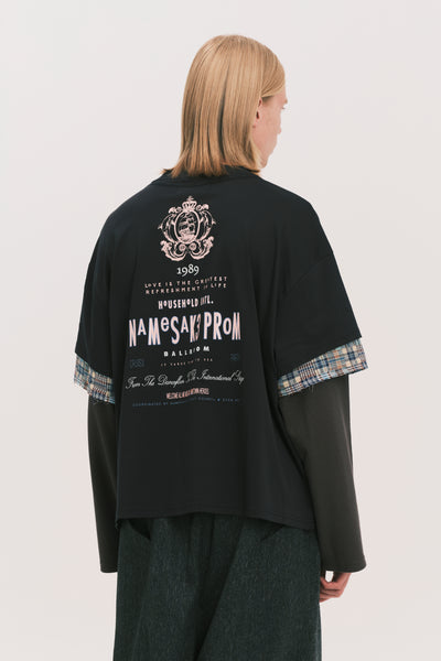 CHUCK TRIPLE LAYER TEE DEPTH BLUE (NAMESAKE EXCLUSIVE)
