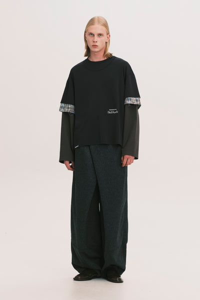 CHUCK TRIPLE LAYER TEE DEPTH BLUE (NAMESAKE EXCLUSIVE)
