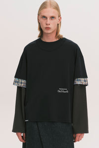 CHUCK TRIPLE LAYER TEE DEPTH BLUE (NAMESAKE EXCLUSIVE)