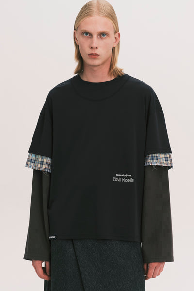 CHUCK TRIPLE LAYER TEE DEPTH BLUE (NAMESAKE EXCLUSIVE)