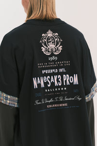 CHUCK TRIPLE LAYER TEE DEPTH BLUE (NAMESAKE EXCLUSIVE)