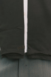 SAILOR LS HALF ZIP DUAL CREWNECK PEPPER GREY