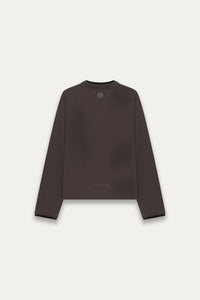 SAILOR LS HALF ZIP DUAL CREWNECK PEPPER GREY