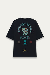 SAVA OVERSIZED FAMILY TEE EUPHORIC BLACK