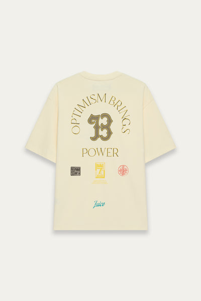 SAVA OVERSIZED FAMILY TEE SEA SALT WHITE