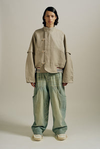 IVAN TRACK BOMBER JACKET NEW WHEAT