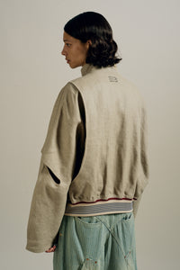 IVAN TRACK BOMBER JACKET NEW WHEAT