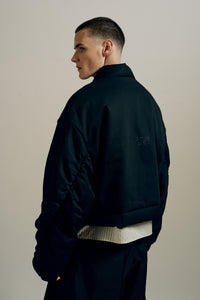 ROTH CROPPED BOMBER EUPHORIC BLACK