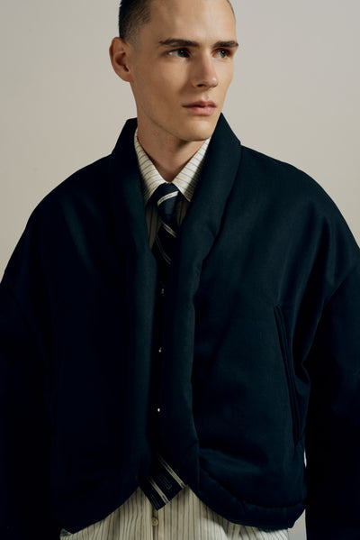 ROTH CROPPED BOMBER EUPHORIC BLACK