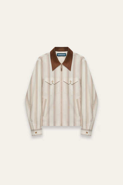 MONICA JACKET DUNE STRIPE (NAMESAKE EXCLUSIVE)