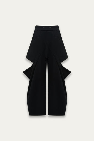 JALEN DRAPE SWEATPANTS EUPHORIC BLACK