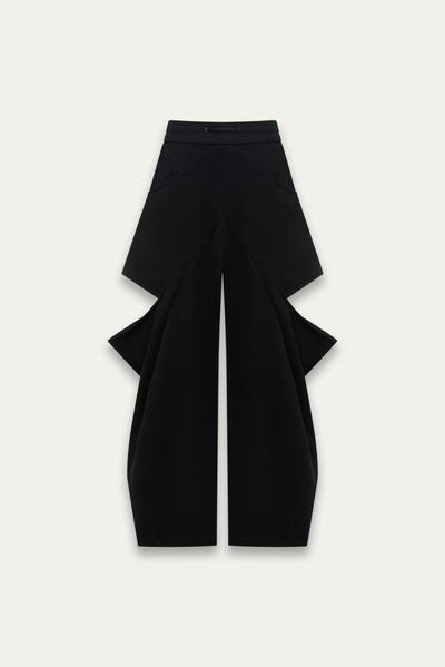JALEN DRAPE SWEATPANTS EUPHORIC BLACK