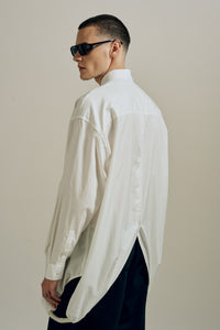 FORD SUSPENDER SHIRT SEA SALT WHITE