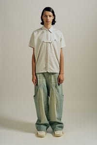 NASH AF1 SS SHIRT BUMBLE BEE STRIPE