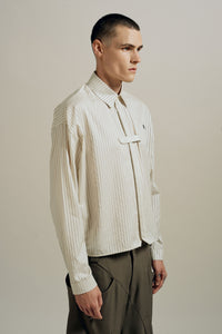 NASH AF1 LS SHIRT BUMBLE BEE STRIPE