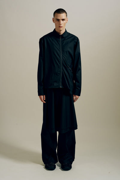 KASAYA ZIP SHIRT EUPHORIC BLACK
