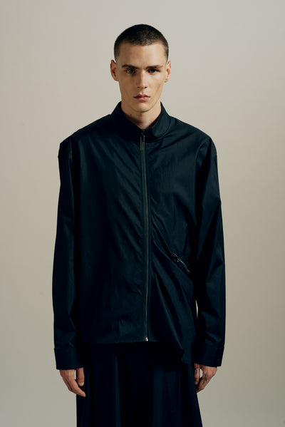 KASAYA ZIP SHIRT EUPHORIC BLACK