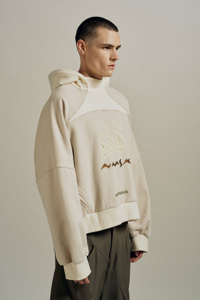 RASHI PULLOVER SAIL HOODIE CANNOLI CREAM