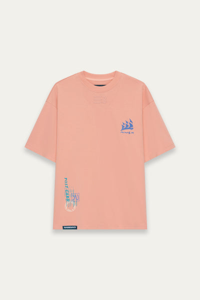 SAVA OVERSIZED SAIL TEE CORAL PINK